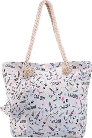 img 3 attached to 👜 Llama Beach Shoulder Tote Bag: Chic Women's Handbags & Wallets for Summer Totes