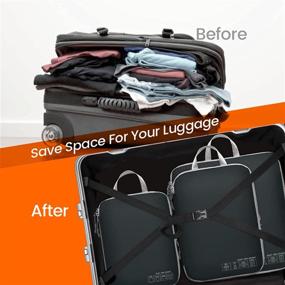 img 1 attached to Packed with Efficiency: Cambond Compression Packing Luggage Organizers
