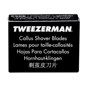 img 1 attached to 🔪 Tweezerman Replacement Callus Shaver Blades - 20 Count: High-Quality & Long-Lasting Solution