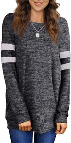 img 3 attached to 👚 Women's Sweater Tunics: Stylish and Versatile Tops for Casual Legging Outfits