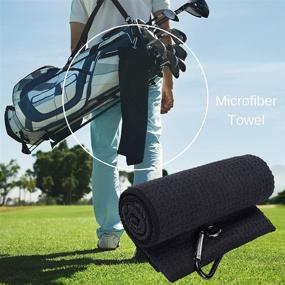 img 3 attached to 🏌️ RE GOODS Golf Accessories: Premium Microfiber Towel, Ball Holder, Club Brush, Divot Repair Tool & More!