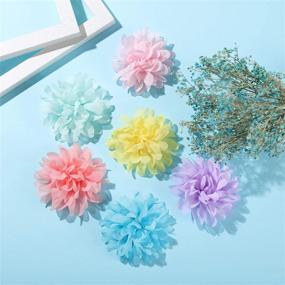 img 1 attached to 🌸 Set of 20 Multi-Color Dog Collar Flowers - Pet Flower Bow Ties, Charming Accessories for Puppy Dog Collar Grooming