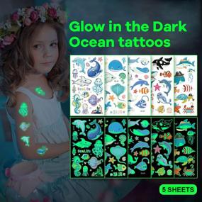 img 2 attached to 🌈 Kid-Friendly Waterproof Temporary Tattoos: Essential Supplies for Fun and Safe Body Art!