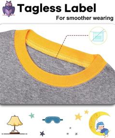 img 3 attached to Excavator Pajamas: Stylish Toddler Sleepwear for Boys - Clothing for Comfortable Nights & Cozy Mornings