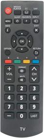 img 4 attached to 📺 New N2QAYB000820 Panasonic Viera Remote Control for LCD LED Plasma TVs - TC-32A400U TC-39A400U TC-40A420U TC-50A400U TH-50LRU60 TC-L32B6X Tc-l39b6x Tc-32b6p Tc-l39b6p TC-32LB64 TC-L39B6