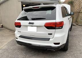 img 1 attached to 🚗 IJDMTOY Smoked Lens Rear Bumper Reflector Lenses for Jeep 2011-2020 Grand Cherokee WK2, Compass, Dodge Journey