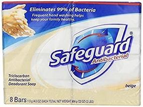 img 1 attached to 🧼 Мыло Safeguard Antibacterial цвета беж, 113 г - Упаковка из 8 брусков, долгосрочная защита