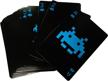 paladone space invaders playing cards logo