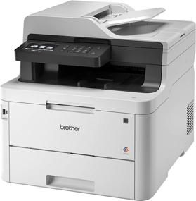 img 2 attached to 🖨️ Brother MFC-L3770CDW: Compact Wireless Color All-in-One Printer with NFC, Touchscreen, & Duplex Printing