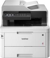 🖨️ brother mfc-l3770cdw: compact wireless color all-in-one printer with nfc, touchscreen, & duplex printing logo
