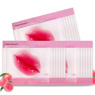 👄 30-piece collagen crystal lip care gel pads by permotary - anti-aging masques for lips and mouth - hydrating lip patches with collagen & glycerin for plump, youthful-looking lips logo