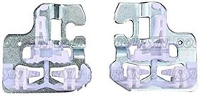 img 1 attached to 🪟 High-Quality Metal Window Regulator Clips for BMW X5 E53 2000-2006 - 2 Pack, Front Left/Right