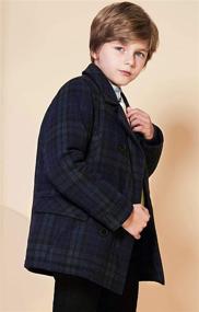 img 2 attached to SOLOCOTE Winter Peacoat Elegant SLN6005 Boys' Clothing ~ Jackets & Coats