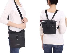 img 2 attached to 👜 Sherpani Конвертируемый сумка-рюкзак через плече - женские сумки и кошельки в стиле саквояж.