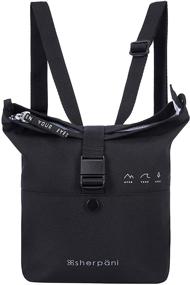 img 4 attached to 👜 Sherpani Конвертируемый сумка-рюкзак через плече - женские сумки и кошельки в стиле саквояж.