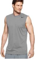 nike legend dri fit sleeveless black men's clothing in active logo