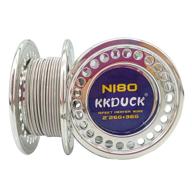 🔥 enhanced kkduck nichrome80 clapton resistance household wire: premium quality for efficient performance логотип