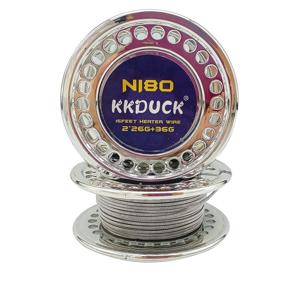 img 1 attached to 🔥 Enhanced KKDUCK Nichrome80 Clapton Resistance Household Wire: Premium Quality for Efficient Performance