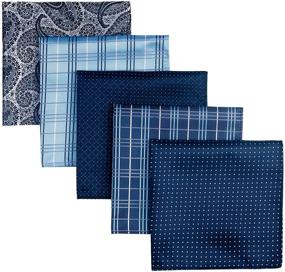 img 4 attached to Retreez Assorted Microfiber Premium Pocket Men's Accessories in Handkerchiefs