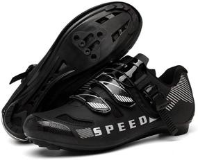 img 4 attached to 👟 Versatile Women's Cycling Shoes for Peloton, Mountain & Triathlon Riding