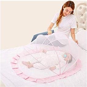 img 3 attached to Portable Folding Mosquito Newborn Foldable