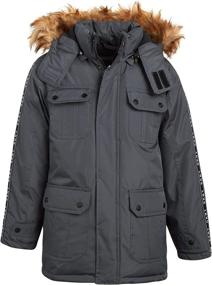 img 4 attached to DKNY Boys Winter Coat Resistant Boys' Clothing and Jackets & Coats