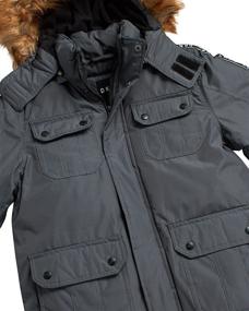 img 1 attached to DKNY Boys Winter Coat Resistant Boys' Clothing and Jackets & Coats