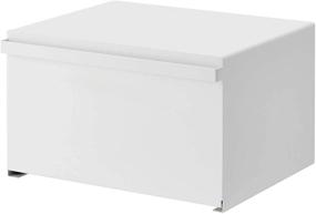 img 4 attached to 🍞 Yamazaki Home Tower Bread Boxes: Organize and Store Bread in Style in One Size, White