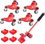 🛋️ huthomery furniture tri-dolly: effortless moving system for bulky & heavy loads – 9 pack, 440-lb load capacity logo