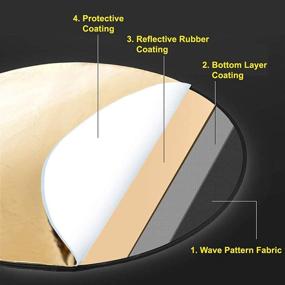 img 1 attached to Reflector Photography Multi Disc Translucent Lighting Camera & Photo