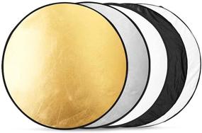 img 4 attached to Reflector Photography Multi Disc Translucent Lighting Camera & Photo