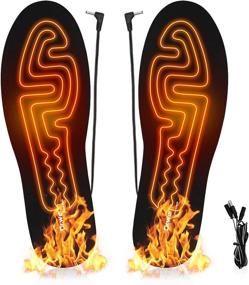 img 4 attached to Dr Warm Heating Insoles Electric Thermal