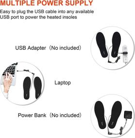 img 2 attached to Dr Warm Heating Insoles Electric Thermal