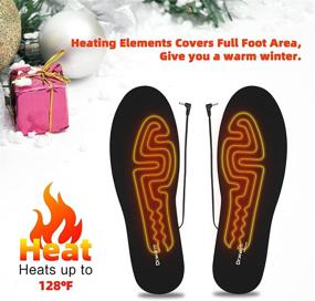 img 3 attached to Dr Warm Heating Insoles Electric Thermal