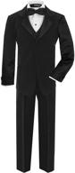 🤵 black boys' tuxedo formal dresswear - gn210 logo