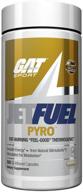 💥 gat sport jetfuel pyro 120 капсул - продвинутая жиросжигающая термогенная добавка логотип