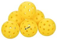 🎾 onix pure 2 outdoor pickleballs - yellow (6-pack) logo