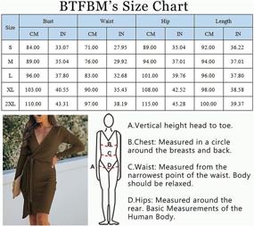 img 1 attached to 👗 BTFBM Women's Casual Bodycon Cocktail Dresses - Optimized Clothing for Women's Dresses