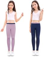 slaixiu cotton leggings stretchy no 6_150 girls' clothing and leggings logo