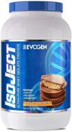 🍫 evogen isoject | chocolate peanut butter | premium whey isolate with ignitor enzymes | 28 servings logo