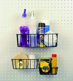 img 1 attached to Dorman Hardware 4 9845 🧺 Peggable Basket: Maximize Organization and Convenience