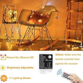 img 2 attached to VTECHOLOGY 300 LED Dual Color Changing Christmas Tree Lights - 105Ft End-to-End Plug - Christmas String Lights with 11 Modes - Ideal for Outdoor and Indoor Use