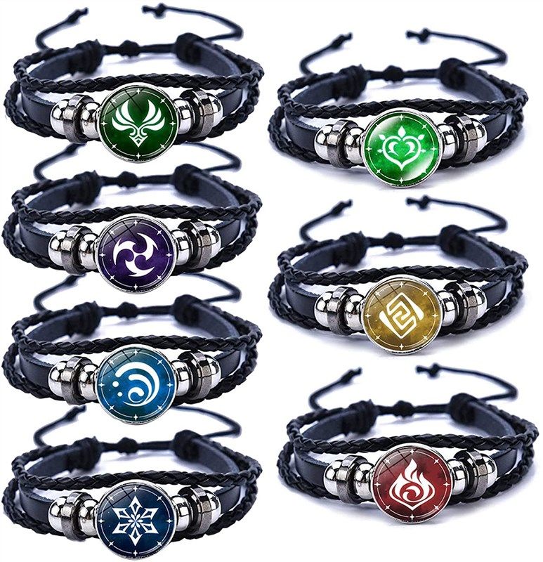 genshin bracelet luminous element bracelets 로고