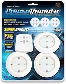 img 4 attached to 💡 Bell+Howell Power Remote PODS: Super Bright LED Lights, As Seen On TV - Pack of 3"