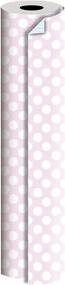 img 2 attached to 🎁 Jillson Roberts Bulk Gift Wrap: 1/4 Ream, Double-Sided Reversible, 12 Color Combinations, 24" x 208', Pastel Pink/Pastel Blue
