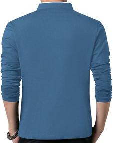 img 1 attached to 👔 Stylish Men's Clothing: YTD Casual Sleeve Fashion T Shirts