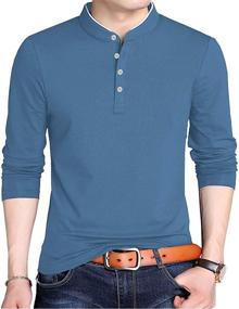 img 3 attached to 👔 Stylish Men's Clothing: YTD Casual Sleeve Fashion T Shirts