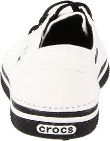 img 2 attached to 👟 Crocs Canvas Lace Up Sneaker: Toddler Boys' Shoes available at Clogs & Mules Online