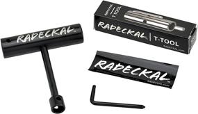 img 4 attached to RADECKAL Compact Pocket Skate Tool: The Ultimate All-in-One T Tool for Versatile Skateboards