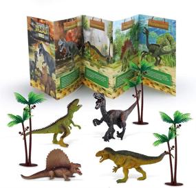 img 1 attached to 🦖 SNAEN Dinosaur Realistic Activity: An Effective and Educational Toy